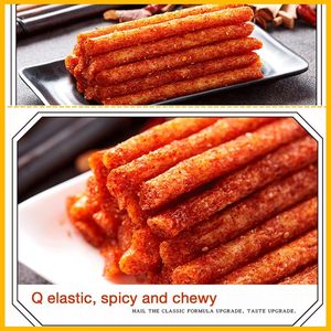 <span class=keywords><strong>Palitos</strong></span> Picantes Latiao, Serie Clásica, Bocadillo Frito <span class=keywords><strong>de</strong></span> Trigo, Sabor Tradicional Oriental, Empaquetado en Bolsa - Product Image 4