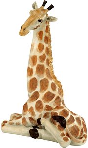 Restingยีราฟแอฟริกันสวนตกแต่งรูปปั้น,20นิ้ว,<span class=keywords><strong>Safari</strong></span> Figurine<span class=keywords><strong>สัตว์</strong></span>ป่า<span class=keywords><strong>สวน</strong></span>จอแสดงผลตกแต่ง - Product Image 2
