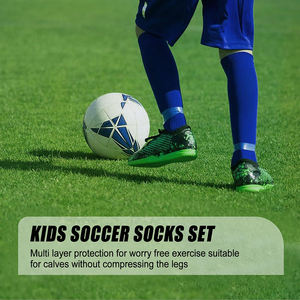 Venta caliente personalizado Grip calcetín Logo fútbol transpirable hombres jóvenes grueso Atlético antideslizante deporte fútbol calcetines al por mayor agarre Calcetines - Product Image 5