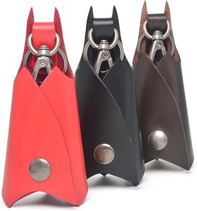High End Bat Shape <b>Key</b> Case Premium Leather <b>Key</b> Fob Protector Boutique Animal Keyring Cover Holder for Car <b>Keys</b> Women Gift RTS - Product Image 6