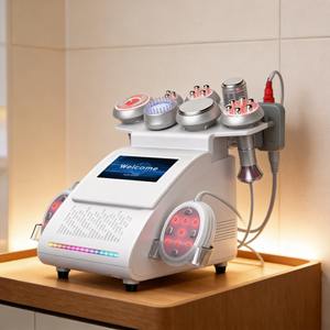 Appareil multifonctionnel Auro 80k 9 en 1 pour <span class=keywords><strong>lipocavitation</strong></span>, aspiration, radiofréquence, raffermissement et rajeunissement de la peau, visage et corps - Product Image 1