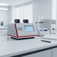 Alat Uji Titik Tuang Produk Minyak Bumi Layar Sentuh LCD ADDITION Lab ASTM D97 Peralatan Pengujian Titik Tuang Otomatis Penuh