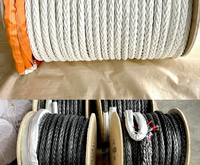 Personnalisé 6mm 8mm12mm 14mm 16mm 18mm couleur mélangée solide tressé incendie sauvetage sécurité corde escalade corde dynamique corde pour la montagne