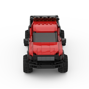 MOC M03034A SUV City Car Racer Classic off-road Building <b>Blocks</b> Brick Racing Super Technique Creative Garage DIY Set - Product Image 5