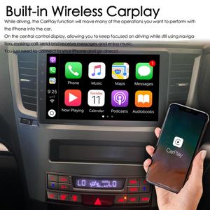 Autoradio 2Din Android 13 avec 128 Go de ROM pour Subaru Outback Impreza Legacy, navigation GPS, écran tactile, lecteur multimédia vidéo pour voiture - Product Image 3