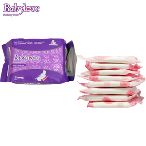 Productos higiénicos desechables Estilo libre Mujeres Toallas sanitarias Menstrual Higiene femenina Período Almohadilla sanitaria 100% Algodón orgánico - Product Image 1
