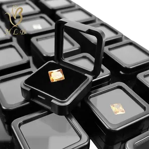 Sang Trọng Tùy Chỉnh Đá Quý Lọ Hiển Thị Khay Lỏng Kim Cương Hiển Thị Hộp Trường Hợp Kim Cương Đá Quý Khay - Product Image 4