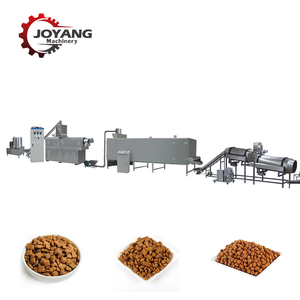 Ligne de production de machines <span class=keywords><strong>pour</strong></span> l'industrie des collations <span class=keywords><strong>pour</strong></span> animaux de compagnie Croquettes <span class=keywords><strong>pour</strong></span> chiens à double vis extrudeuse - Product Image 4