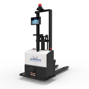 Mini carretilla elevadora Reeman, elevador de 500kg, apilador eléctrico, tipo para caminar, camión apilable eléctrico, carretilla elevadora, palé, patas a horcajadas, fábrica - Product Image 1