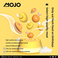 MOJO Factory Vente en gros OEM Aliments pour animaux de compagnie 180g Snacks pour chats et chiens Huile de poisson Gâteau à la citrouille Snack crémeux pour chats