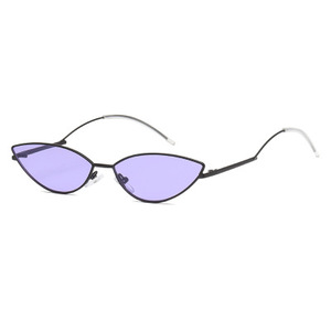 Gafas de Sol de Moda 2019 con Marco Pequeño para Mujer, Gafas de Sol Redondas Estilo Ojo de Gato - Product Image 4