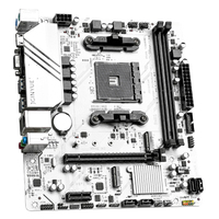 Carte mère JGINYUE B350M PLUS ARGB toute neuve, compatible avec les processeurs AMD AM4 Ryzen 1000/2000/3000/4000/5000