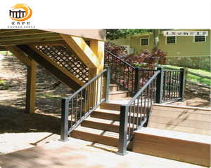 Dekorative laser geschnittene Geländer platten aus Aluminium legierung mit wärme behandelter Oberfläche, pulver beschichtet für Balkon-und Treppen geländer - Product Image 6