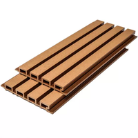 Panneaux muraux composites WPC de haute qualité en plastique bois extérieur imperméable pour murs de maison anti-dérapant brossé techniques 3d décoratif