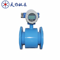 Flange Stainless Steel High Precision Rapid Response High Accuracy Water Slurry Conductive Electromagnetic Flow Meter OEM