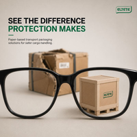 Emballage durable et éco-responsable, boîtes d'expédition robustes, carton alvéolé pour le transport de marchandises