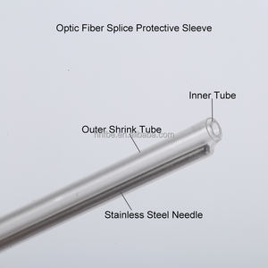 Manchon de protection thermorétractable, pour connexion de câbles Fiber optique, avec <span class=keywords><strong>aiguille</strong></span> en acier, Tube thermorétractable, mm - Product Image 4