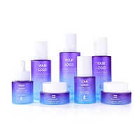 Bouteilles de soins de la peau haut de gamme, 30ml, 1oz, personnalisées, rondes et de luxe, pour cosmétiques, huile essentielle, sérum, compte-gouttes, en verre
