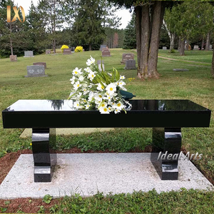 Custom Natural Marble <strong>Granite</strong> Headstone Seat <strong>Bench</strong> Commemorate Tombstone - Product Image 5
