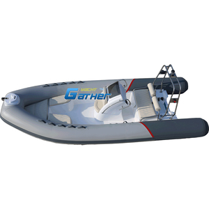 Rib520 E 1.2mm Pvc gonflable <span class=keywords><strong>en</strong></span> fibre <span class=keywords><strong>de</strong></span> verre bateau nervure bateau à vendre avec console centrale, arceau <span class=keywords><strong>en</strong></span> acier inoxydable et boucle <span class=keywords><strong>de</strong></span> ski - Product Image 1