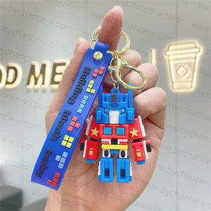 Popular película de acción de <span class=keywords><strong>ciencia</strong></span> ficción robot Caballero Guerrero figura de dibujos animados juguete llavero para empresa de medios regalo de agradecimiento - Product Image 2