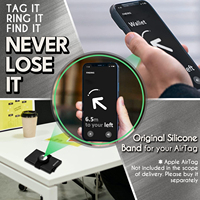 Dompet Kartu Kredit Pria Diskon Besar dengan Kantong Mini Anti-Hilang Tipis, Penutup Tombol, dan Pemblokir RFID