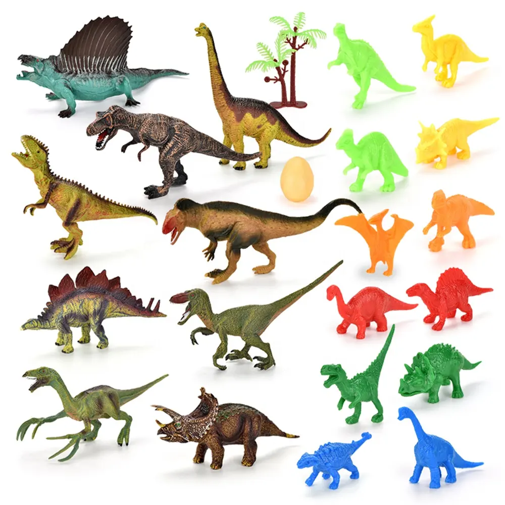Shantou Manufacturers wholesale kids hobby animales dinosaurus park models realistic Play dinosaur animal set dinosaur toys