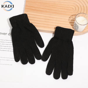 Dokunmatik ekran eldiveni kadınlar için ucuz kış akrilik akıllı erkekler iletken parmaklarınızın katı sihirli kapasitif cep telefonu eldiven - Product Image 2