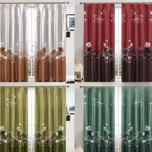 Rideau occultant épais en calicot sans perforation, protection solaire économique pour chambre, fabriqué en Asie du Sud-Est - Product Image 6