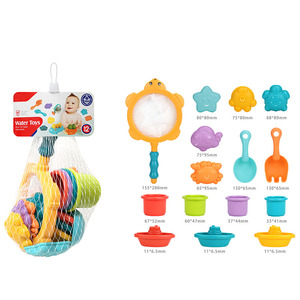 Juego de Juguetes de Agua para Bebés, Juguetes Educativos de Dibujos Animados para Bañera, Juguetes de Agua para Niños Pequeños, Juguetes de <span class=keywords><strong>Playa</strong></span> para el Verano, Venta al por Mayor - Product Image 4