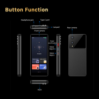 Traducteur Mini AI S20 Pro, Écran Tactile de 5 Pouces, Traduction Hors Ligne, Traduction de Photos, 138 Langues, Conversion Texte-Voix ChatGPT