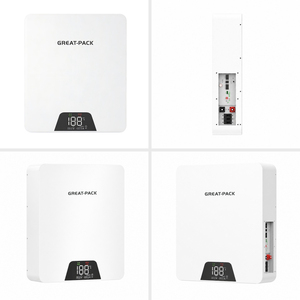 แบตเตอรี่ติดผนังสำหรับเก็บพลังงานแสงอาทิตย์ 51.2V 200AH 10kwh พร้อมระบบสื่อสาร - Product Image 2