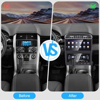 Radio Multimedia NaviHua de 12 Pulgadas con GPS, Navegación, Unidad Principal de Audio, Panel de Control de Aire Acondicionado para Ford Edge 2009-2014