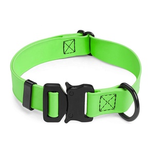 Hebilla de metal <span class=keywords><strong>Biothane</strong></span> Pvc Collar de perro Colorido Fuerte Durable - Product Image 5