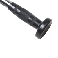 Triceps en acier robuste Zipper Cable Accessoire Haltérophilie Exercice V-bar avec caoutchouc