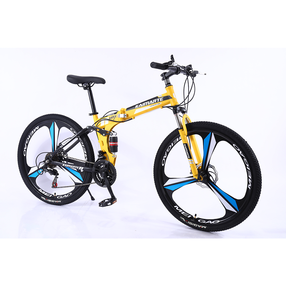 フルサスペンションマウンテンバイクMTB折りたたみ自転車26インチ21/24