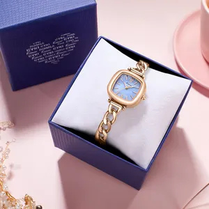 Reloj de pulsera de omen para mujer, pulsera a prueba de agua, amigable con la piel