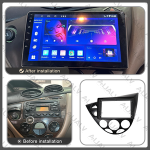 Kit de montage pour autoradio 9 pouces pour FORD FOCUS, conception câblée, pour tableau de bord et panneau de navigation automobile, produit phare de l'industrie nigériane - Product Image 4