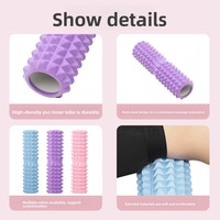 Rouleau de massage en mousse EVA personnalisé, forme croissant évidée, pour yoga, relaxation musculaire, roulement des jambes et fitness