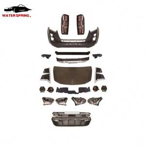 Rejilla de parachoques de capó de alta calidad, Kit de cuerpo de luz trasera de faros LED para ISUZU 2012-2018, actualización de conversión <span class=keywords><strong>D</strong></span>-max a <span class=keywords><strong>2021</strong></span> BodyKit - Product Image 1