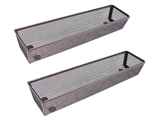 High Quality Low Price Metal Mesh Kitchen Tableware Storage <b>Box</b> Cutlery Tray - Product Image 5