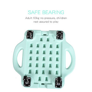 어린이 균형 자폐증 완구 유아 감각 훈련 스쿠터 보드 네 개의 안전 바퀴가 달린 어린이 탈것 장난감 - Product Image 3