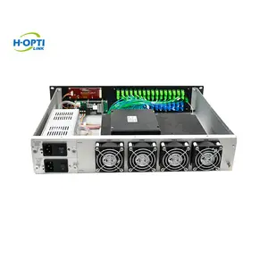 Hot Sale 32 Outputs 19dbm High Power Wdm Edfa With Dual Power Supply