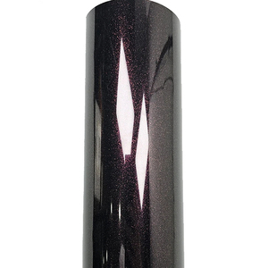 Alto brillo Diamante Negro fantasma Rosa rojo PET TPU fundido coche envoltura vinilo motocicleta película envoltura pegatinas - Product Image 2