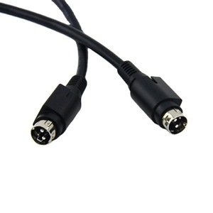 <span class=keywords><strong>Cable</strong></span> de impresora Mini Din de alta corriente personalizado de fábrica de 3 pines macho a macho Din 3P interfaz Hosiden enchufe de alimentación grande Mini Din - Product Image 4