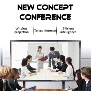 Pizarra digital de pantalla plana interactiva multitáctil LCD móvil de 70 pulgadas personalizada, tablero inteligente con pantalla táctil - Product Image 4