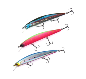 Haute qualité 3D méné dur leurre taille personnalisée 10g yeux de poisson prédateur attirail Jerk appâts <span class=keywords><strong>pour</strong></span> brochet bar pêche PVC rivière lac - Product Image 3