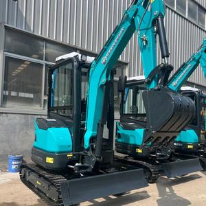 Mini Excavadoras a Precio de Fábrica, CE EPA Euro 5, Excavadora Hidráulica Pequeña Personalizable, Máquina Excavadora de 1.8 Toneladas, 3 Toneladas, 2.5 Toneladas - Product Image 1