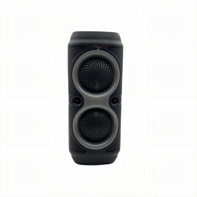 Portable Bluetooth Speaker With Microphone Light Effects Rechargeable Wireless Battery