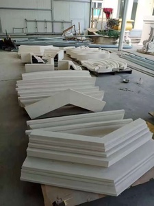 Xây dựng bên ngoài mặt tiền trang trí GRC đá khung cửa sổ achitrave đúc - Product Image 2